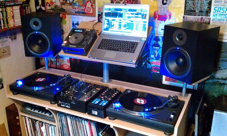 Typical Bedroom DJ Setup